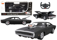 Auto RC 1:16 Zdalnie Sterowany Dodge Charger R/T Otwierane Elementy Czarny