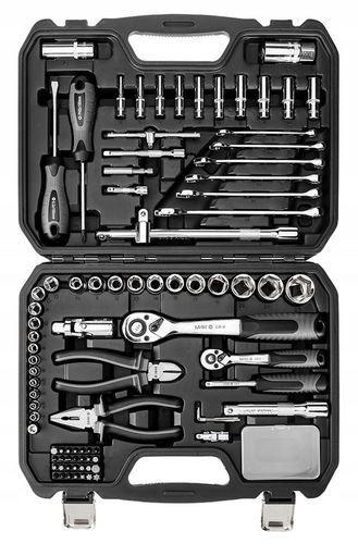 Zestaw Narzędzi NEO TOOLS M4K Garage, 90 el. Klucze Nasadowe Walizka na Arena.pl