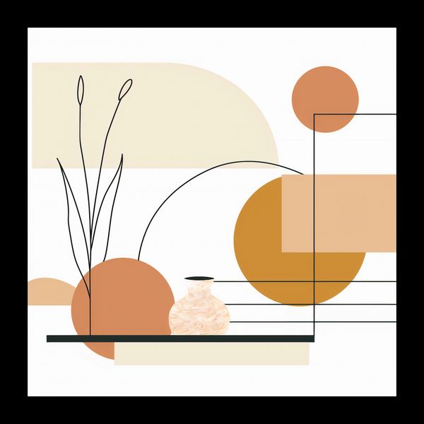 Plakat 20x20cm Terrakotowy Krzyk zdjęcie 2