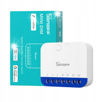 SONOFF MINI-DIM Matter WiFi Inteligentny Ściemniacz LED 400W 200VA Biały