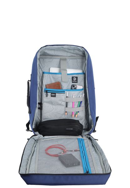 Plecak - torba podróżna 38l Discovery ANDES navy zdjęcie 11