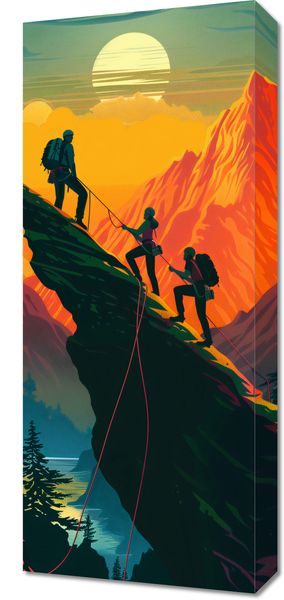 Obraz 30x70cm U Szczytu zdjęcie 1