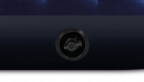 Materac dmuchany welurowy granatowy jednoosobowy łóżko 191x76 INTEX 64756 na Arena.pl