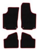 Dywaniki welurowe CARLUX-RED do Opel Corsa C 2000-2006 hatchback
