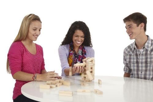 Gra zręcznościowa Jenga Classic Hasbro A2120 na Arena.pl