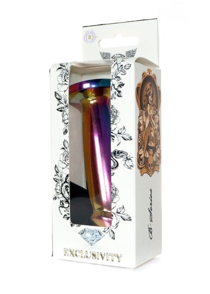 Plug-Jewellery Multicolour Penis PLUG- Clear M zdjęcie 8