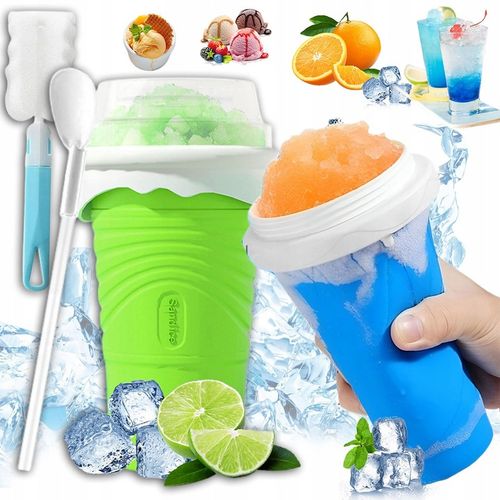 KUBEK DO ROBIENIA LODÓW GRANITY SORBETÓW SLUSHY KOKTAJLI MROŻONYCH 500ML na Arena.pl