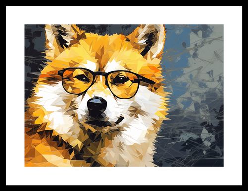 Plakat 35x25cm Intelektualny Psiak na Arena.pl
