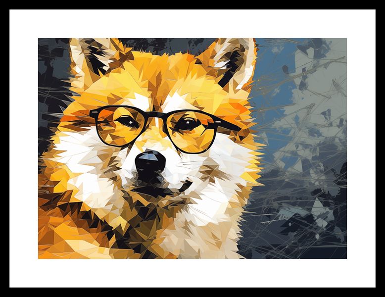 Plakat 35x25cm Intelektualny Psiak zdjęcie 3