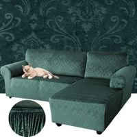 POKROWIEC NA NAROŻNIK KANAPĘ SOFĘ WELUR PRAWY 3+2