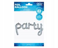 BALON FOLIOWY 82CM BN-APAR GODAN NAPIS PARTY HOLOGRAFICZNY