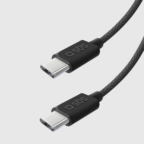 Kabel USB-C SBS 1.5m Czarny TECABLETISSUETCCK na Arena.pl