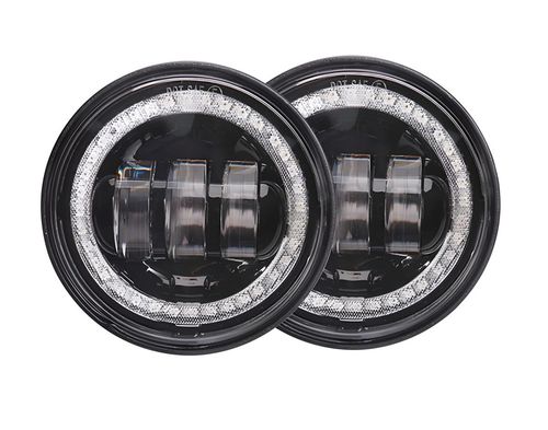 Lampy przednie 4.5" Full LED + DRL, kierunkowskazy, 2 szt na Arena.pl