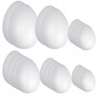 JAJKA jajo styropianowe MIX ROZMIARÓW 20szt styropian dekoracja wielkanoc