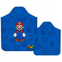 2 x RĘCZNIK PONCHO SUPER MARIO Poliester