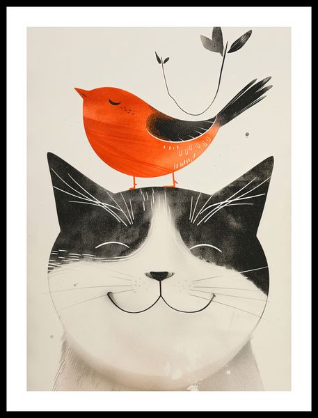 Plakat 40x55cm Pyzaty Przyjaciel zdjęcie 3