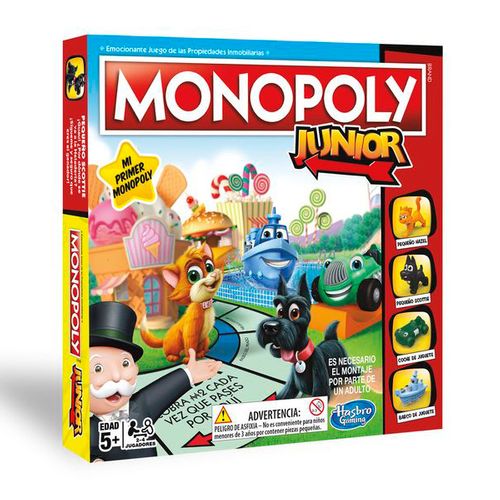 Gra Planszowa Monopoly Junior Hasbro na Arena.pl