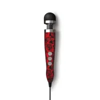 doxy die cast 3 masażer rożany wzor, kompaktowy, 28cm