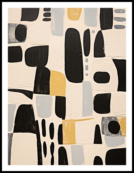 Plakat 60x80cm Geometria Cieni zdjęcie 3