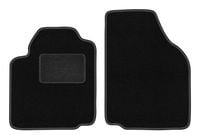 Dywaniki przednie welurowe do: Ford Fiesta MK3 1989-1996 hatchback czarne