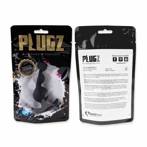 Feelztoys - Plugz Butt Plug Black Nr. 4 na Arena.pl