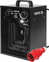 NAGRZEWNICA ELEKTRYCZNA PRZENOŚNA 5KW GRZEJNIK FARELKA TERMOSTAT YATO