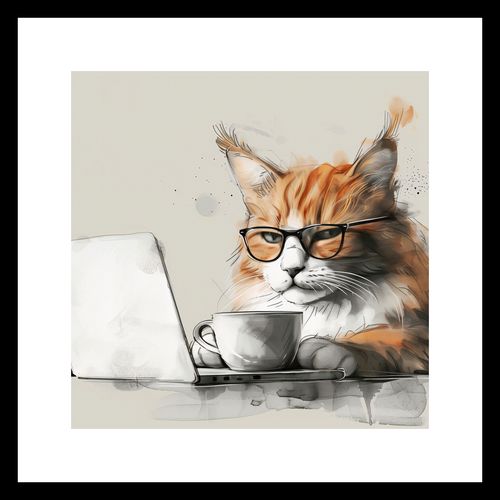 Plakat 30x30cm Nie przed Kawusią na Arena.pl