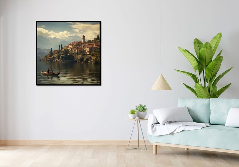 Plakat 90x90cm Spokojna Nostalgia zdjęcie 4