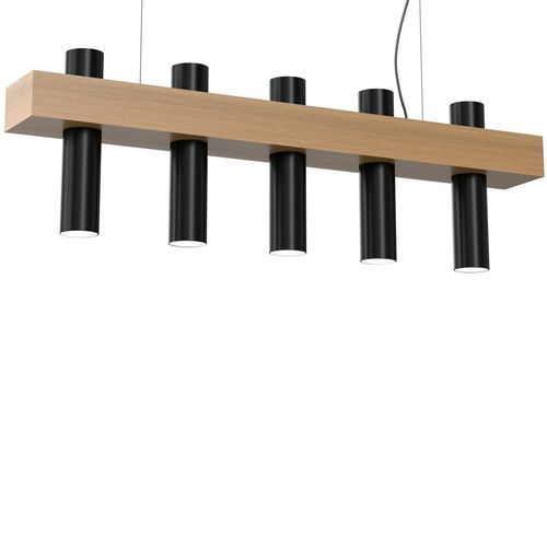 LAMPA WISZĄCA WEST BLACK 5XGU10 na Arena.pl