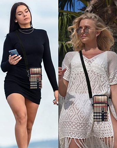 Listonoszka Torebka Na Telefon Miejska Etui Krata na Arena.pl