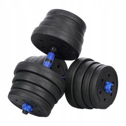 ZESTAW REGULOWANYCH HANTLI + SZTANGA = 30KG na Arena.pl