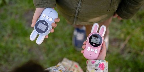 2X WALKIE TALKIE DLA DZIECI KRÓTKOFALÓWKA 2 SZTUKI ZESTAW ŁOKI TOKI LATARKA na Arena.pl