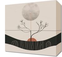 Obraz 30x30cm Zimowy Księżyc
