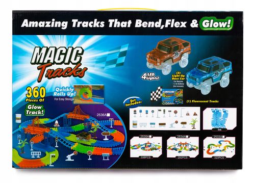 TOR SAMOCHODOWY 360EL GLOW TRACKS NR:4382 na Arena.pl