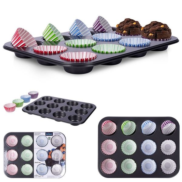 Forma do muffinek z papilotkami 13 el. zdjęcie 11