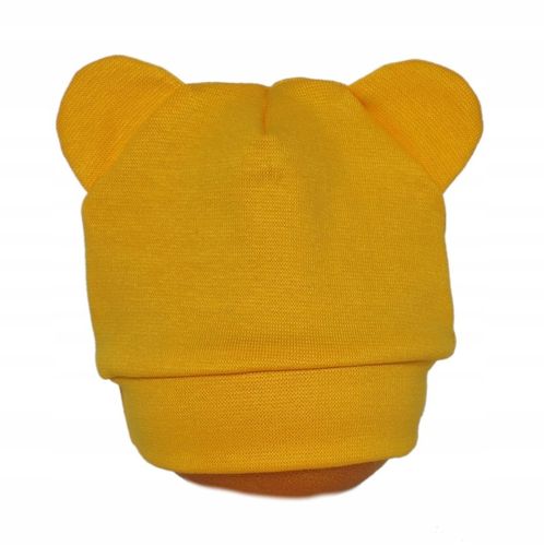 BAWEŁNIANE CZAPECZKI DLA NOWORODKÓW kolory MISIE na Arena.pl