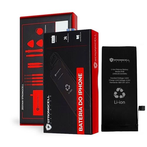 Bateria iPhone 8, A1863, A1905, A1906 Większa Pojemność STRONGCELL ŚWIEŻA na Arena.pl