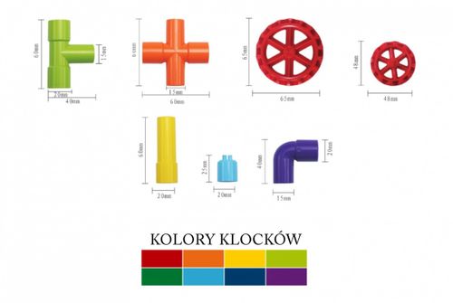 Klocki 44 Elementy na Arena.pl