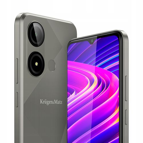 Smartfon Kruger&Matz FLOW 11 6,56" 4/64GB DualSIM 4000mAh LTE szary na Arena.pl