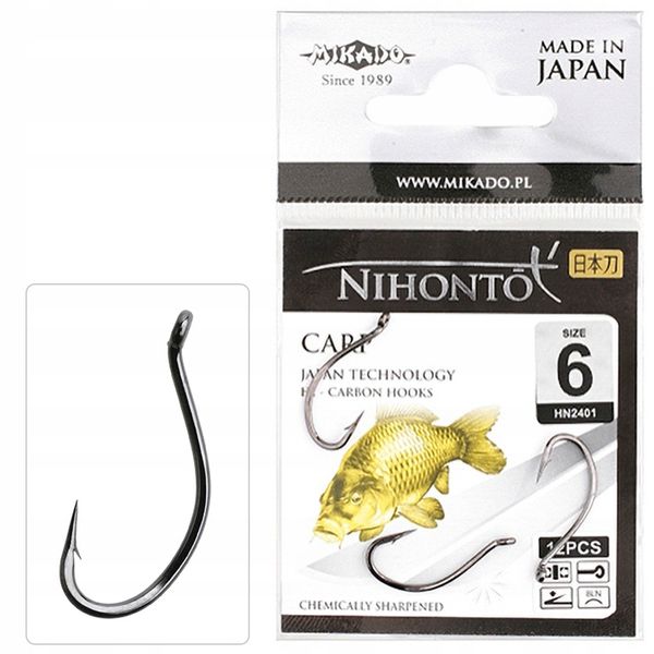 Haczyk Nihonto Carp Nr 2 BN Mikado zdjęcie 1