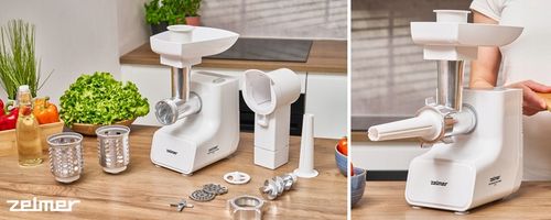 MASZYNKA DO MIELENIA MIĘSA MASZYNA ELEKTRYCZNA ZELMER 1500W 2 KG/MIN na Arena.pl