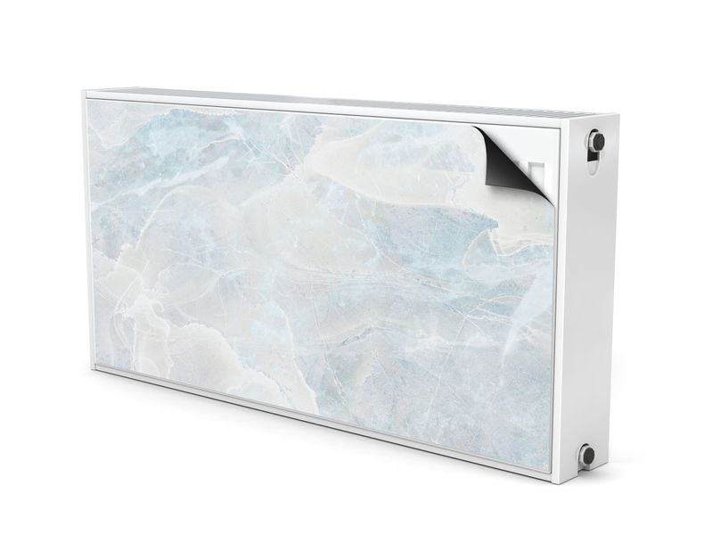 Osłona MAGNETYCZNA Na Grzejnik Jasny Marmur Abstrakcja 110cm x 60cm zdjęcie 2