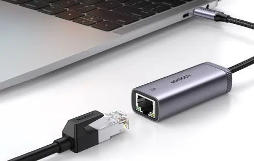UGREEN Adapter Przejściówka Karta Sieciowa LAN Ethernet USB C Do RJ45 1Gb/s na Arena.pl