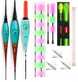 Zestaw - 3x Spławik Świecący + 3 baterie + Gratisy