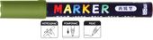 Marker akrylowy 1-2 mm zielony oliwkowy MG 4563A'6