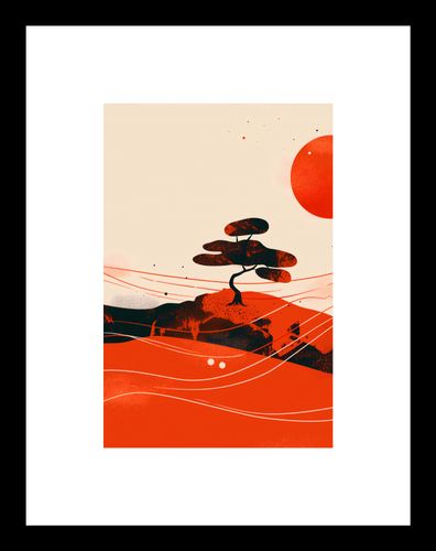 Plakat 20x30cm Czerwone Pustynne Pejzaże na Arena.pl