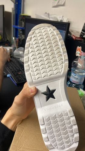 Converse Trampki Chuck Taylor All Star Lugged Lift Hi A03012C Biały R38,5 na Arena.pl