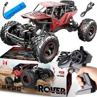 SAMOCHÓD SAMOCHODZIK ZDALNIE STEROWANY TERENOWY RC AUTO 4x4 NA AKUMULATOR