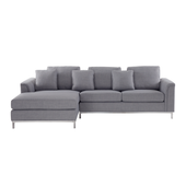 Narożnik prawostronny jasnoszary OSLO