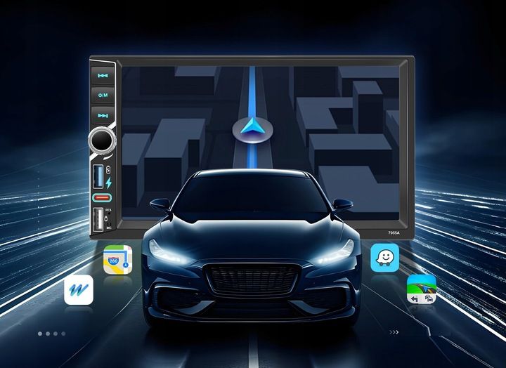 RADIO SAMOCHODOWE 2 DIN 4GB RAM ANDROID AUTO CARPLAY ANDROID 15 RDS zdjęcie 10